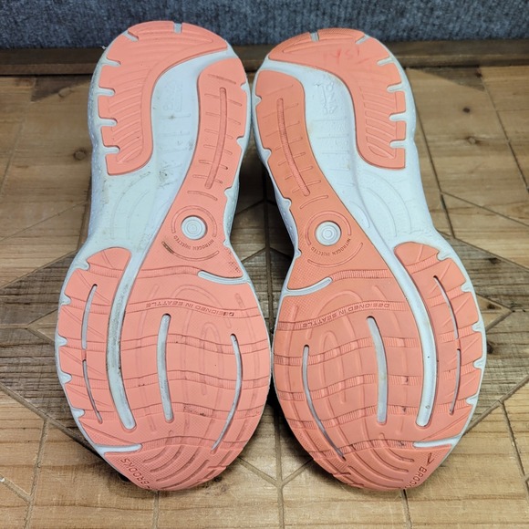 Brooks Glycerin 20 Womens Size 8.5 Gray Blue Athletic Running Shoes Sneakers - Picture 8 of 12